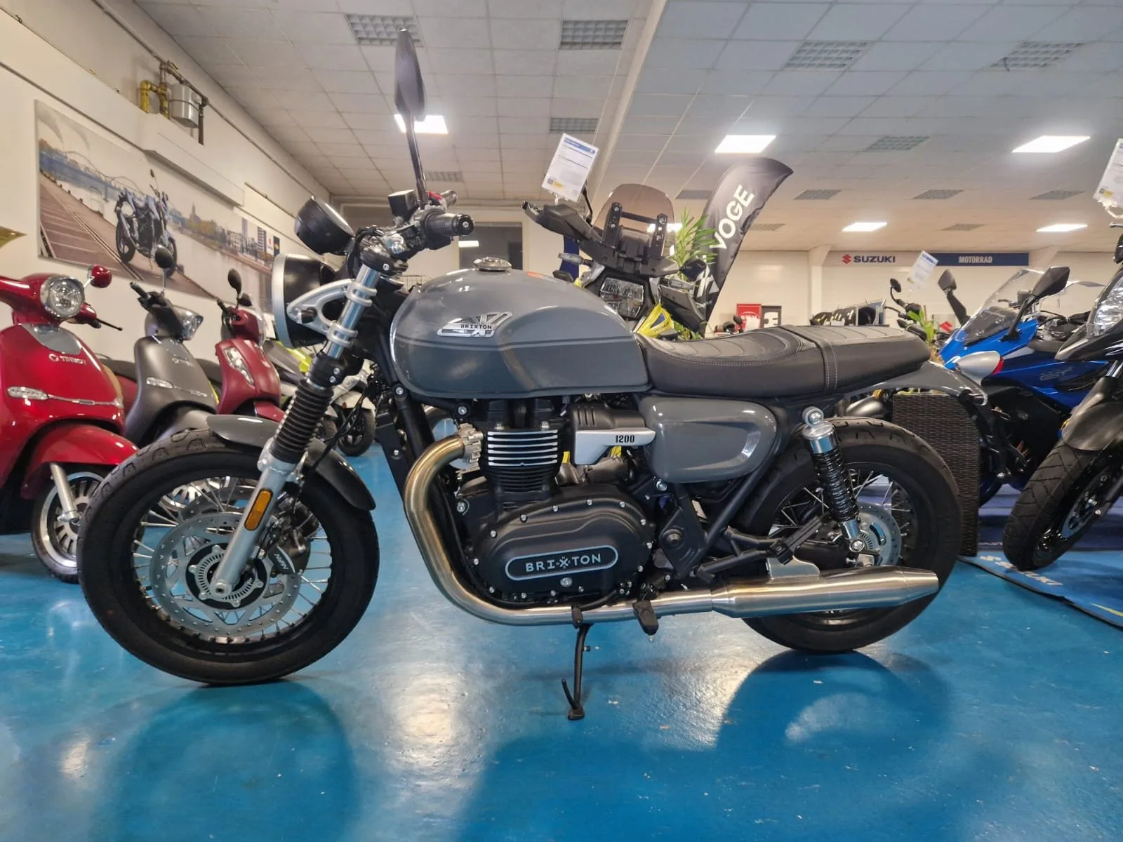 Brixton Cromwell 1200 ABS, erst 580km, 1 Hand