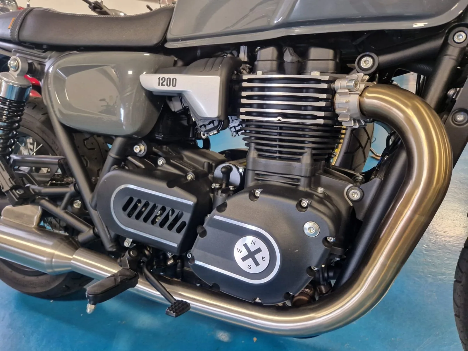 Brixton Cromwell 1200 ABS, erst 580km, 1 Hand