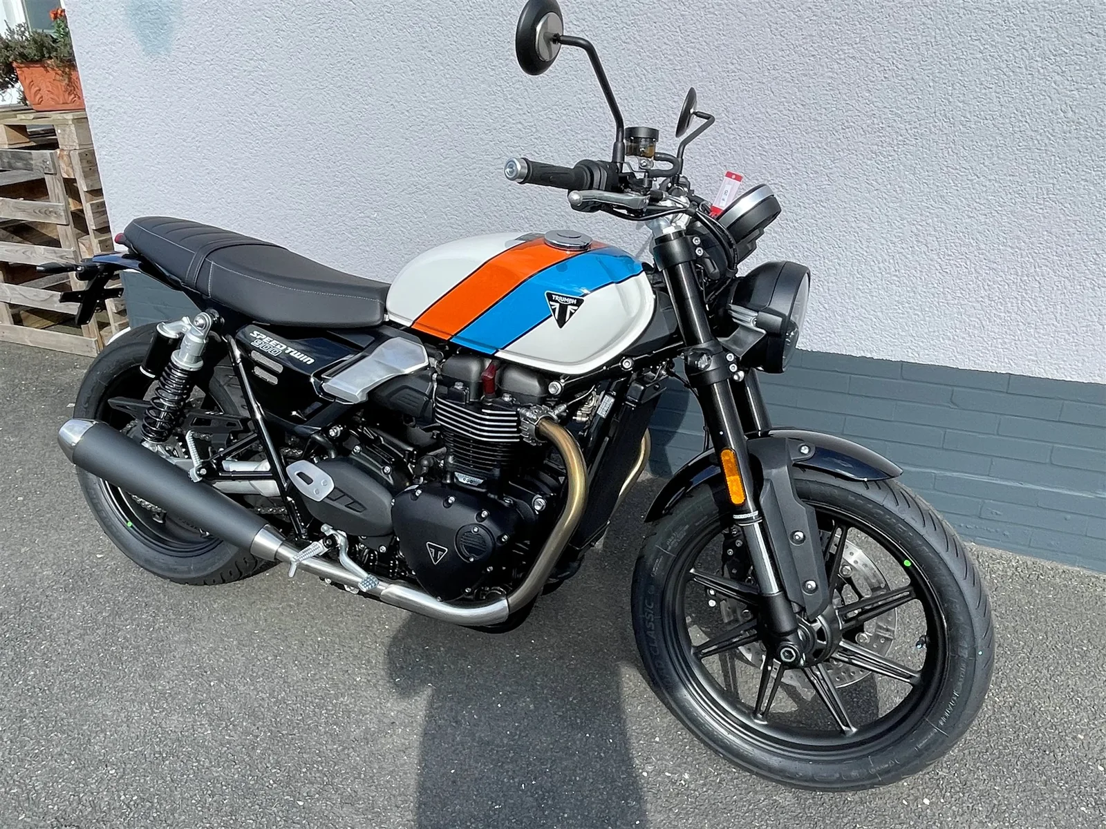 Triumph Speed Twin 900 Kundenvorteil 900.-€ sparen\* - A2 Kit für 1.-€ \*\*