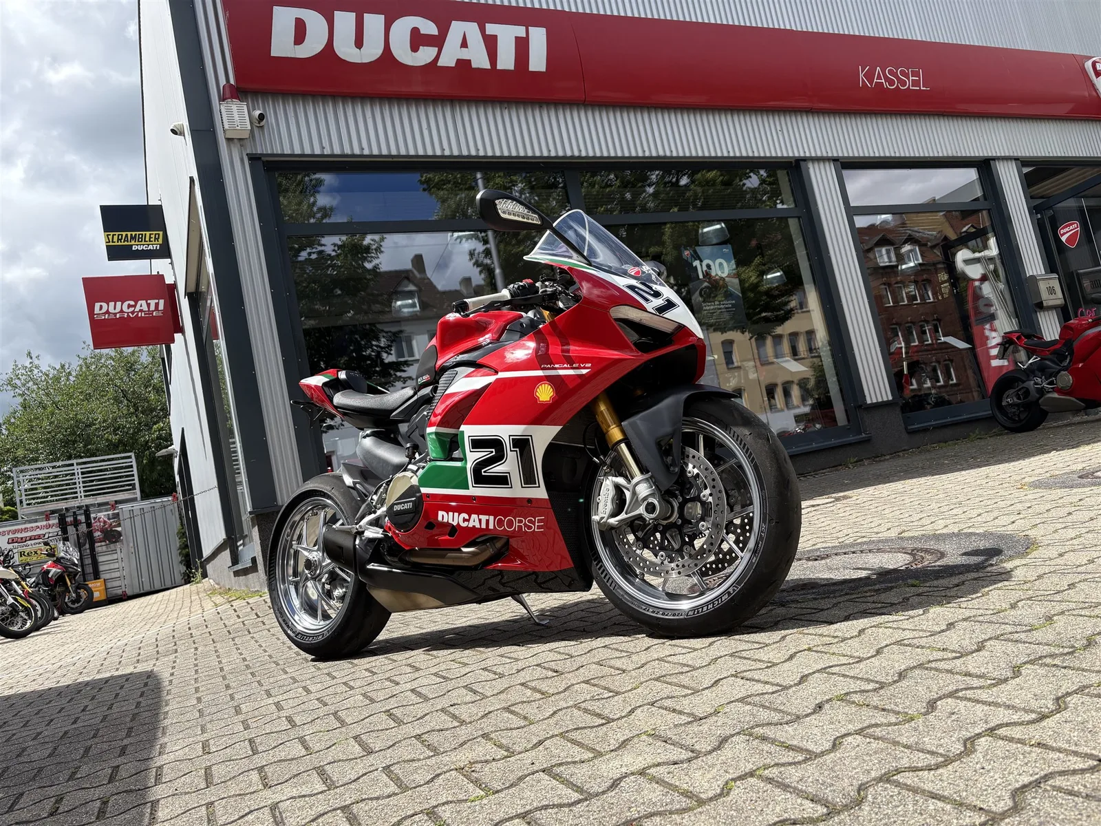 Ducati Panigale V2 Bayliss Edition Inklusive Zubehör, Service neu