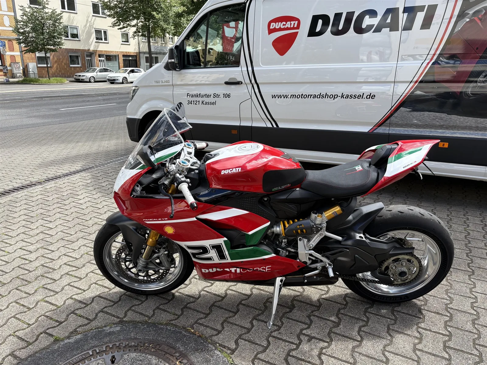 Ducati Panigale V2 Bayliss Edition Inklusive Zubehör, Service neu