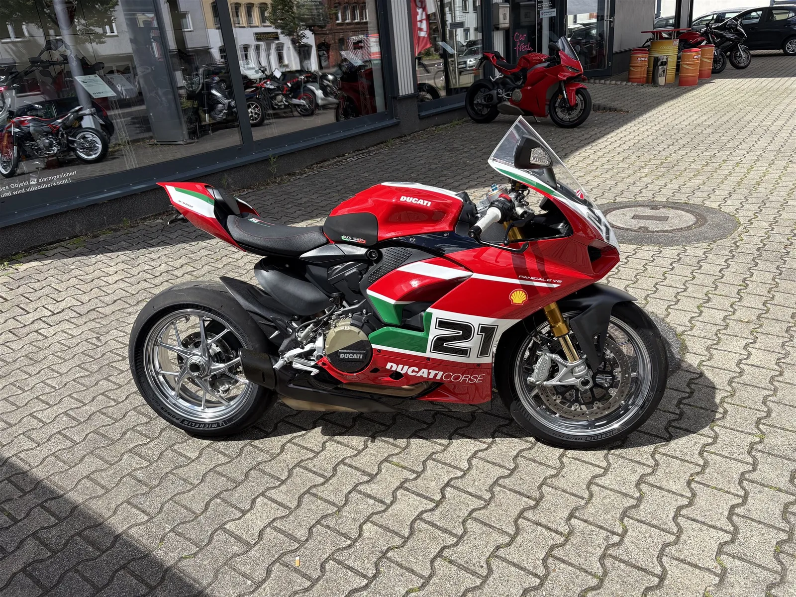 Ducati Panigale V2 Bayliss Edition Inklusive Zubehör, Service neu