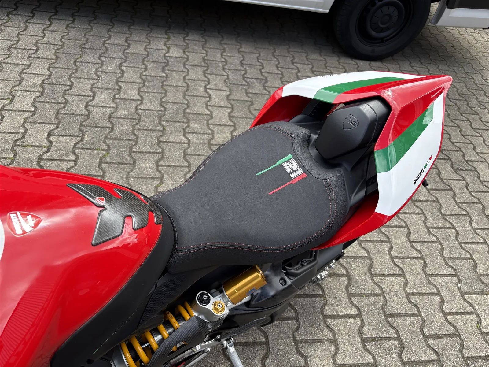 Ducati Panigale V2 Bayliss Edition Inklusive Zubehör, Service neu