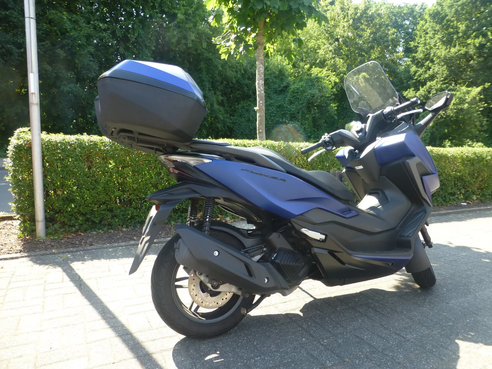 Honda Forza 125 Griffheizung neuer Riemen