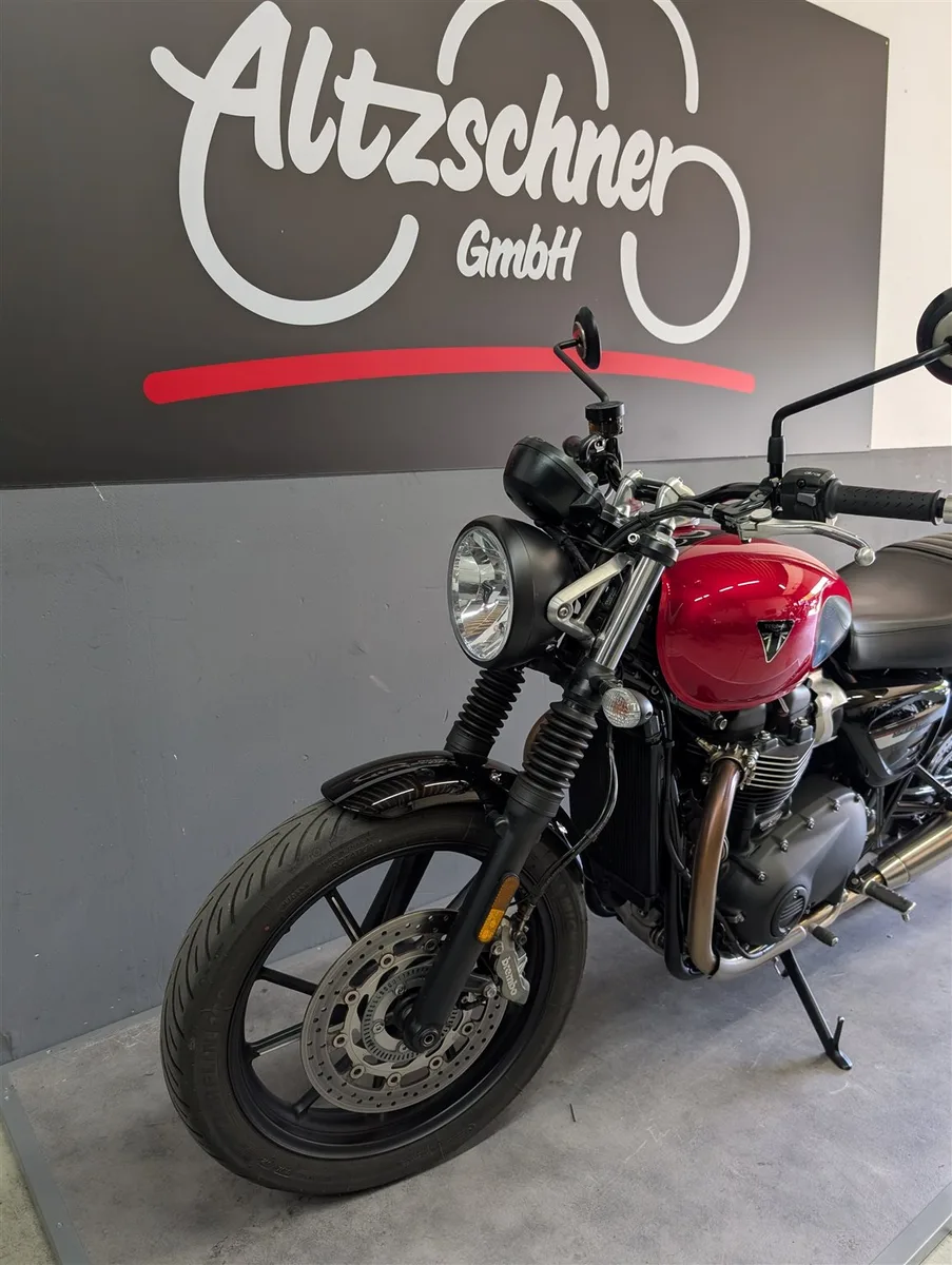 Triumph Speed Twin 900 SCHECKHEFT GEPFLEGT/1Halter/A2 möglich