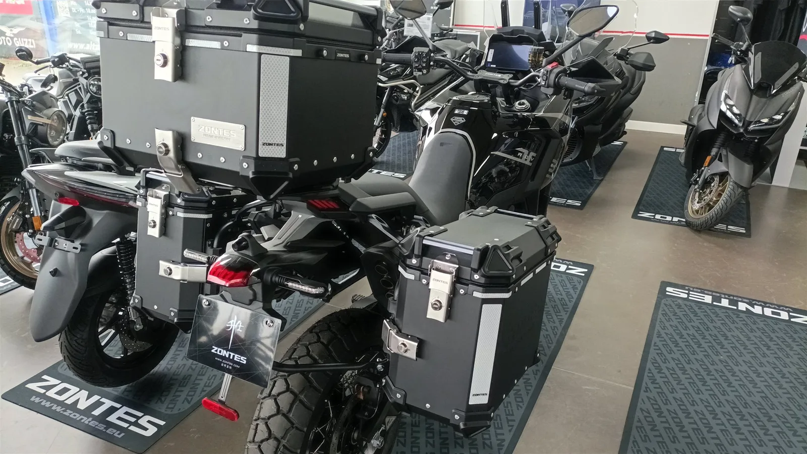 Zontes 703F 3-Zyl-Enduro/Koffersatz gratis/auch A2-tauglich