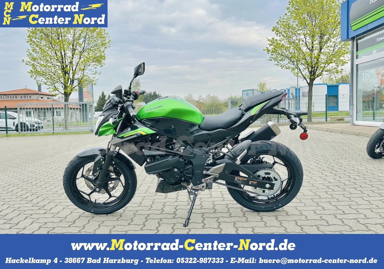 Kawasaki Z125 Modell 2026 500€ Starterbonus möglich!\*