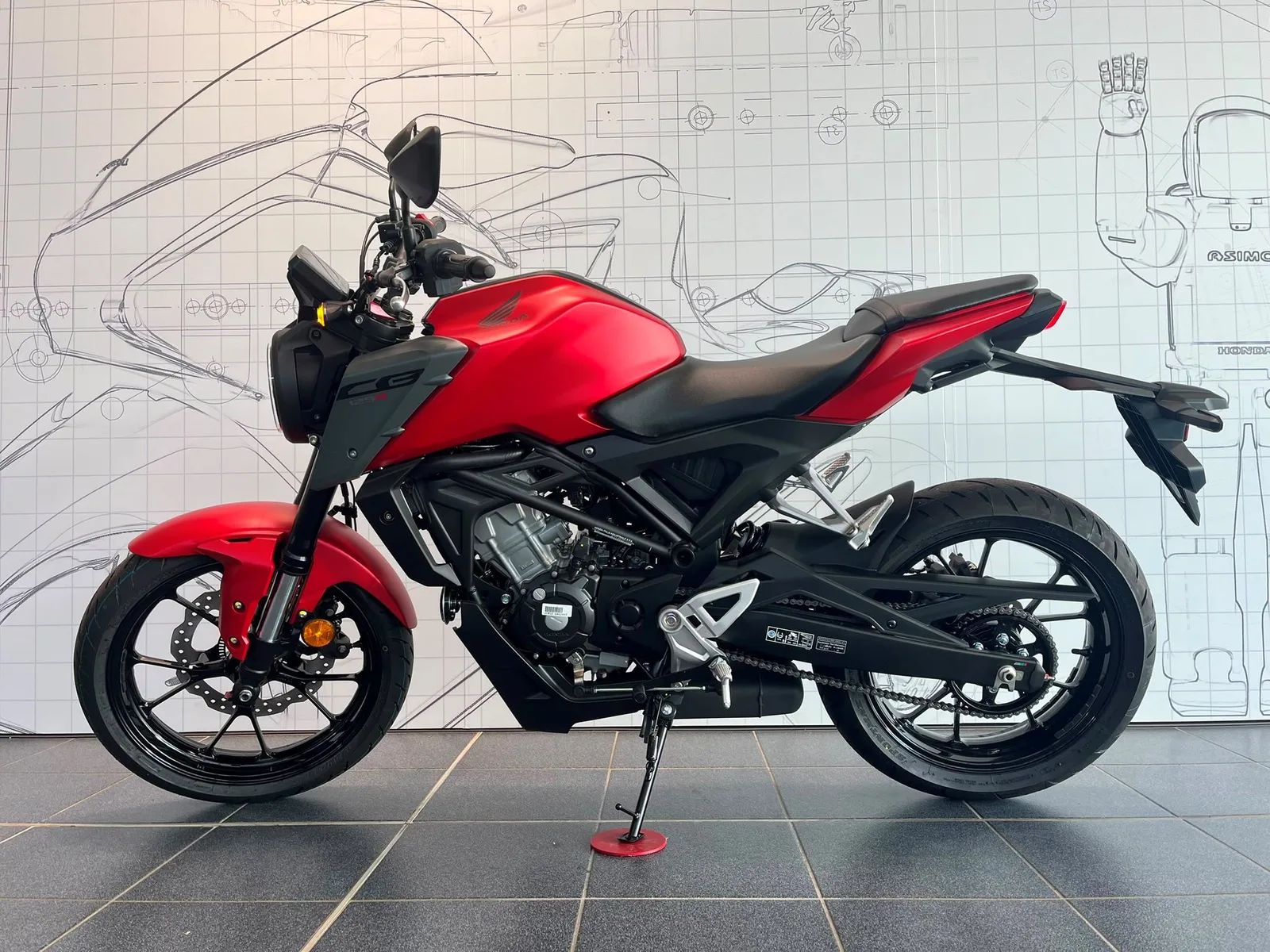 Honda CB125R 6 Jahre Garantie
