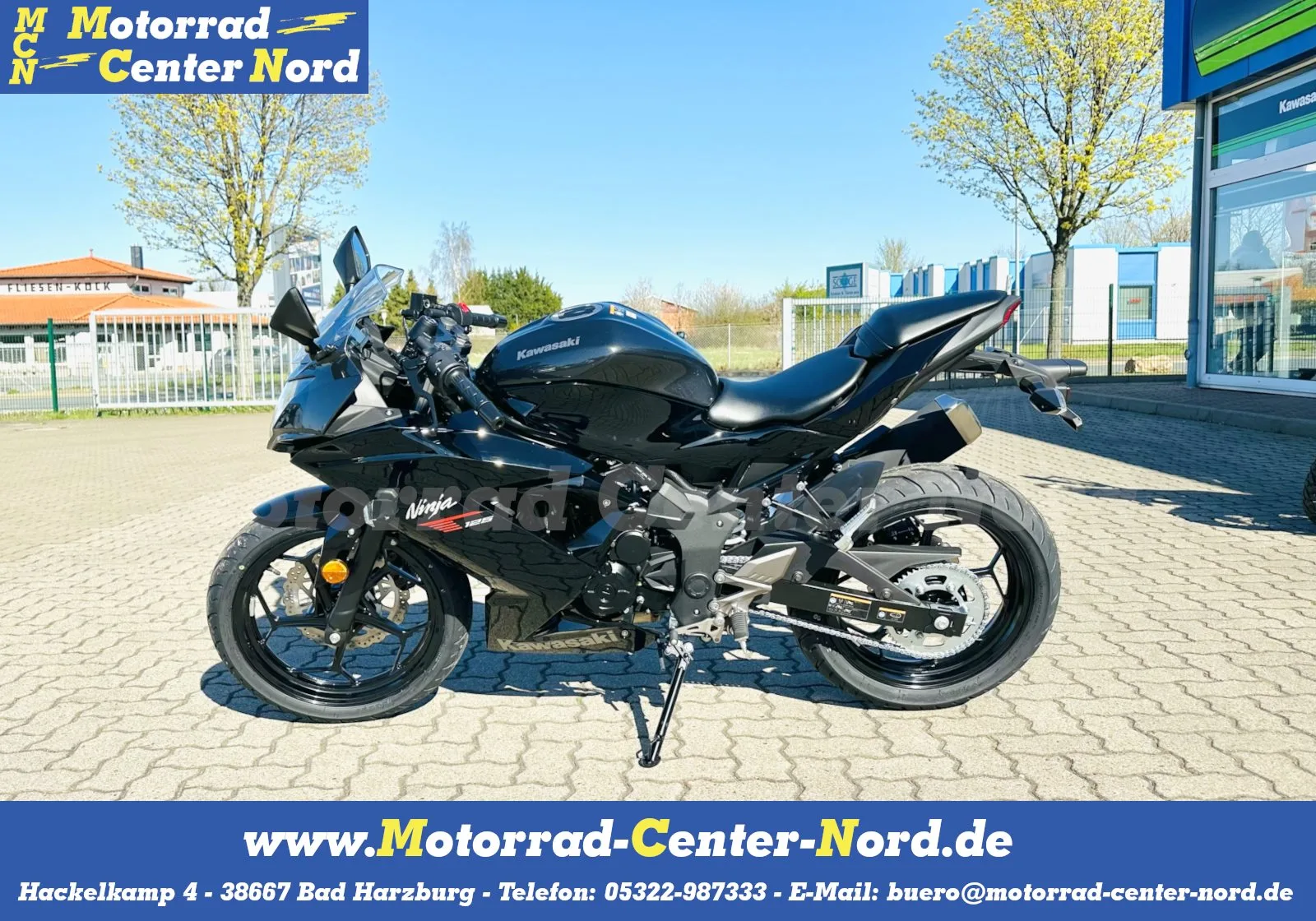 Kawasaki Ninja 125 Modell 2026 500€ Starterbonus möglich!\*