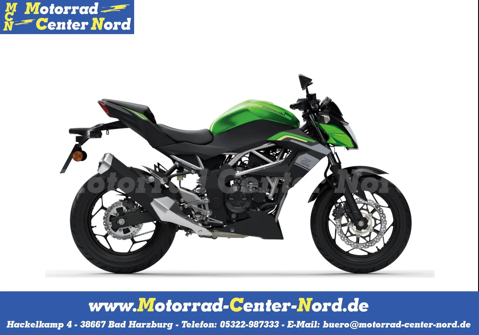 Kawasaki Z125 Modell 2026 500€ Starterbonus möglich!\*