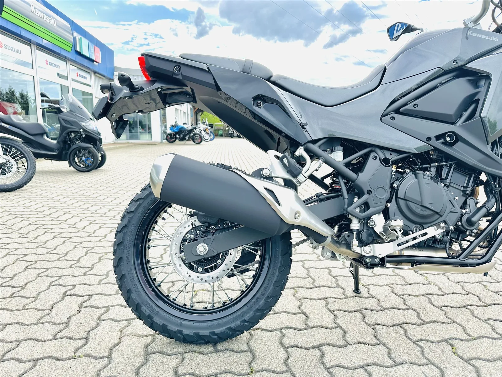 Kawasaki KLE500 Modell 2026 -> 500 Euro Fernweh-Bonus