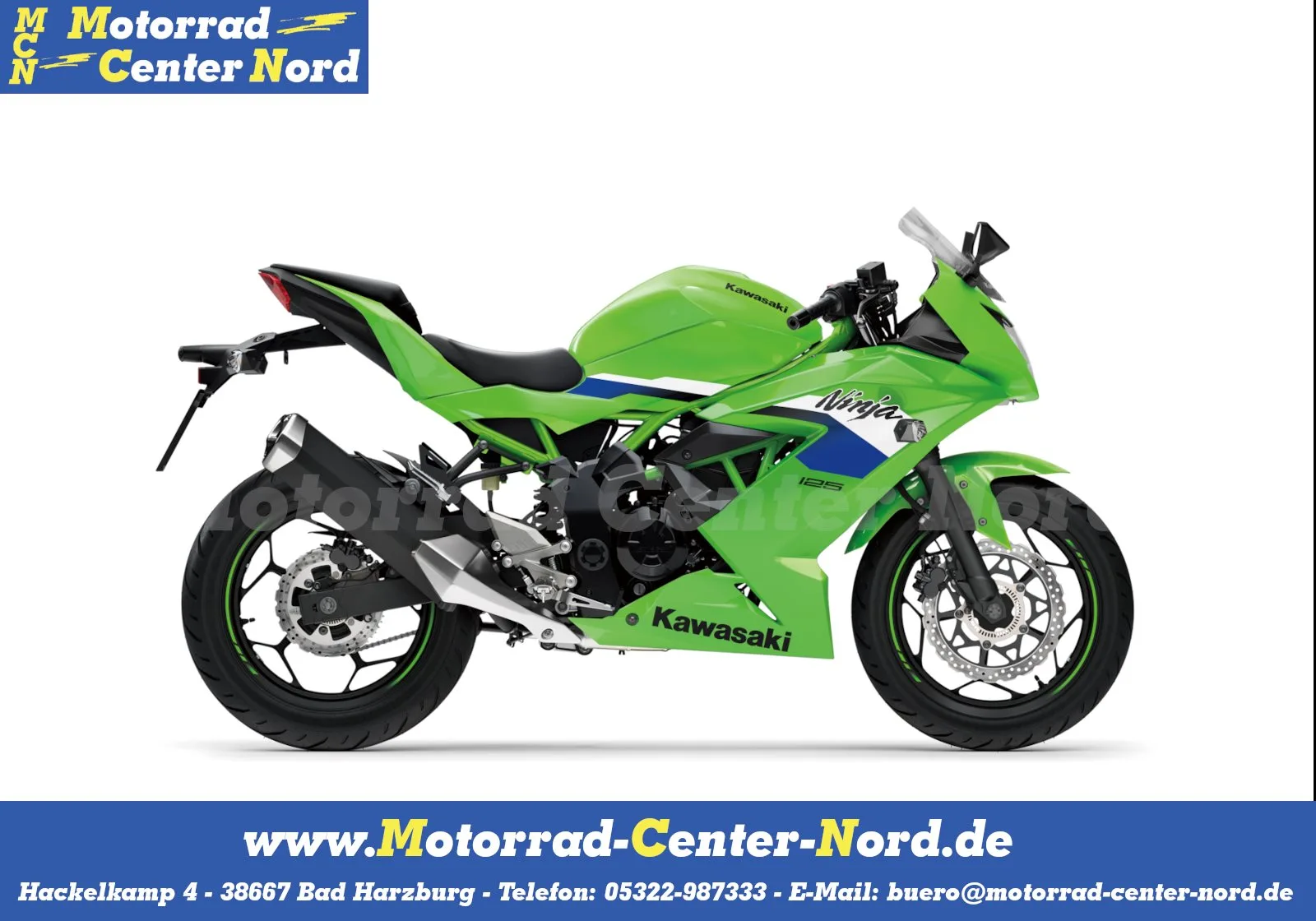 Kawasaki Ninja 125 Modell 2026 500€ Starterbonus möglich!\*