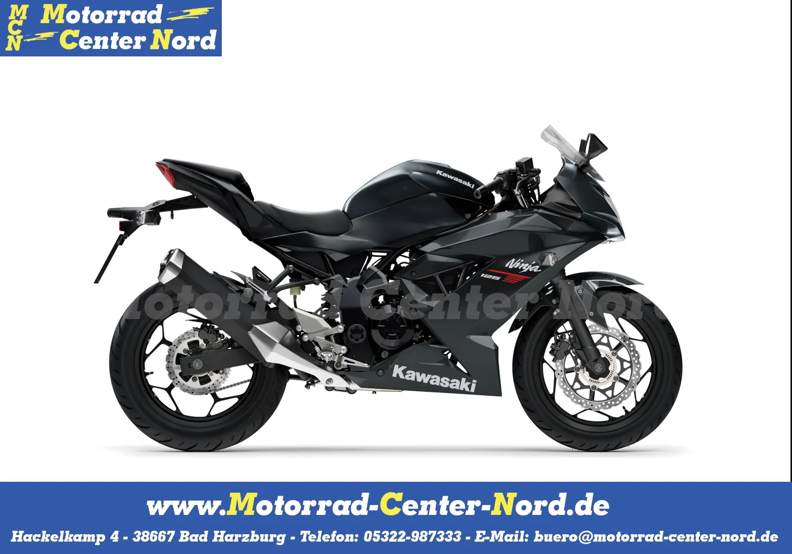 Kawasaki Ninja 125 Modell 2026 500€ Starterbonus möglich!\*