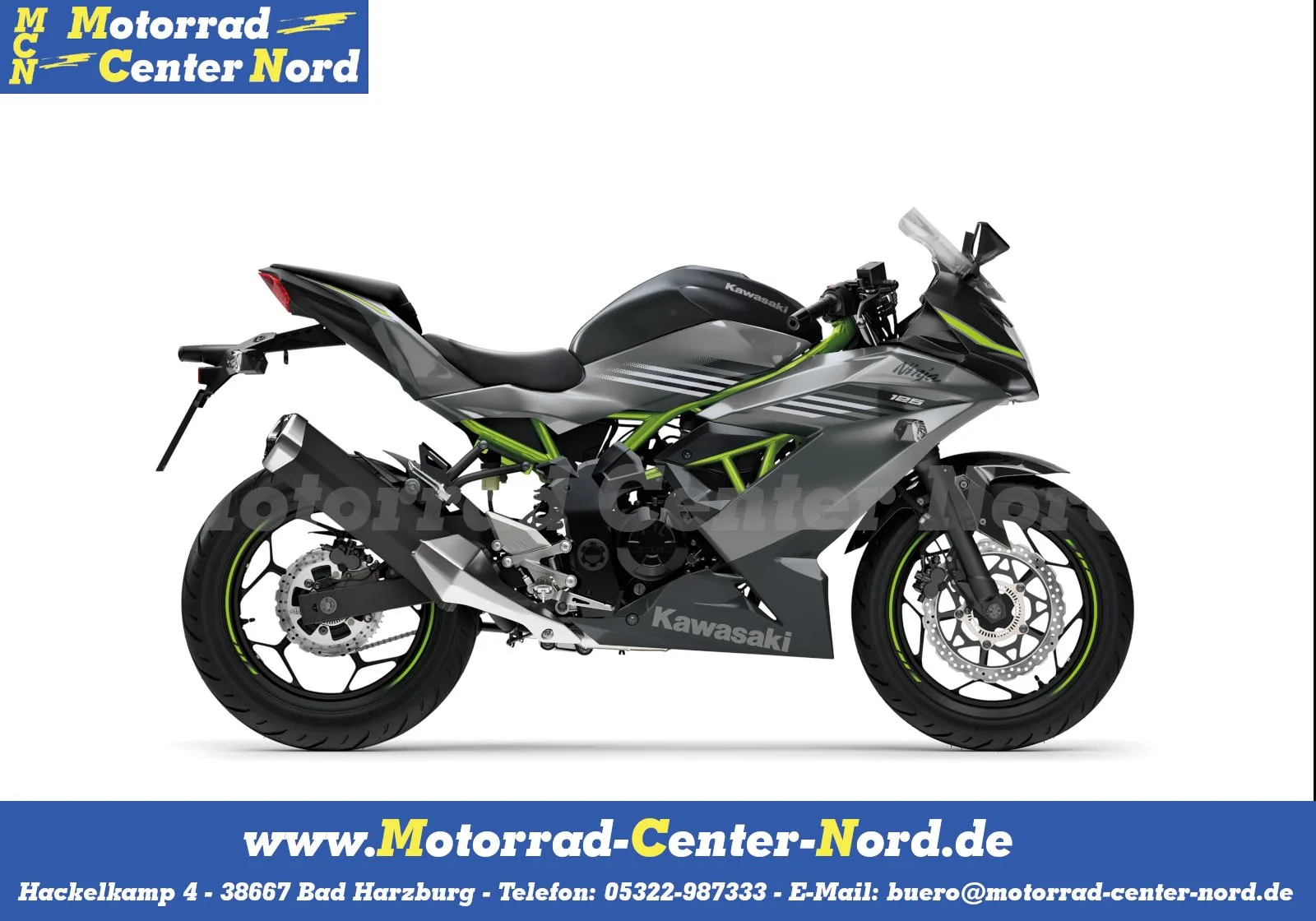 Kawasaki Ninja 125 Modell 2026 500€ Starterbonus möglich!\*
