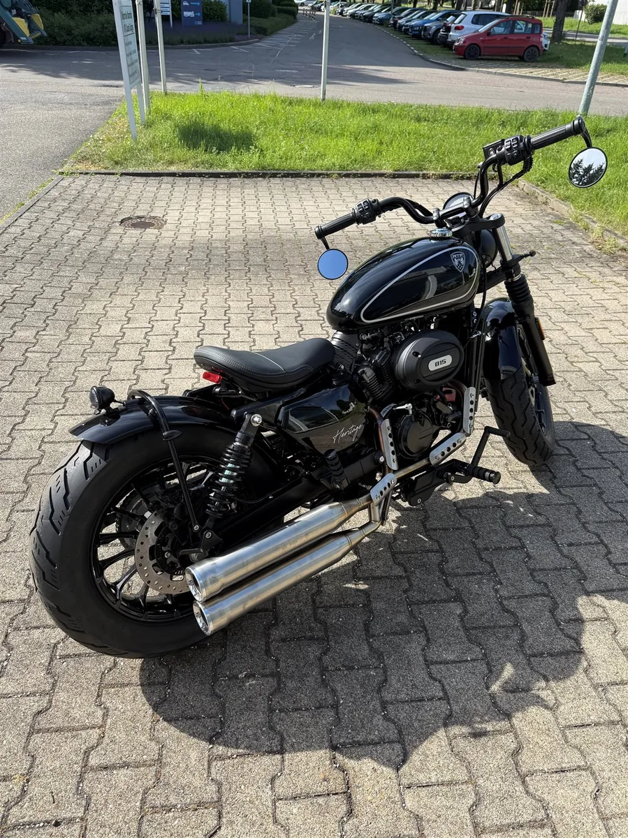 RTF B15 Bobber Heritage V2 125 BC Haus Umbau