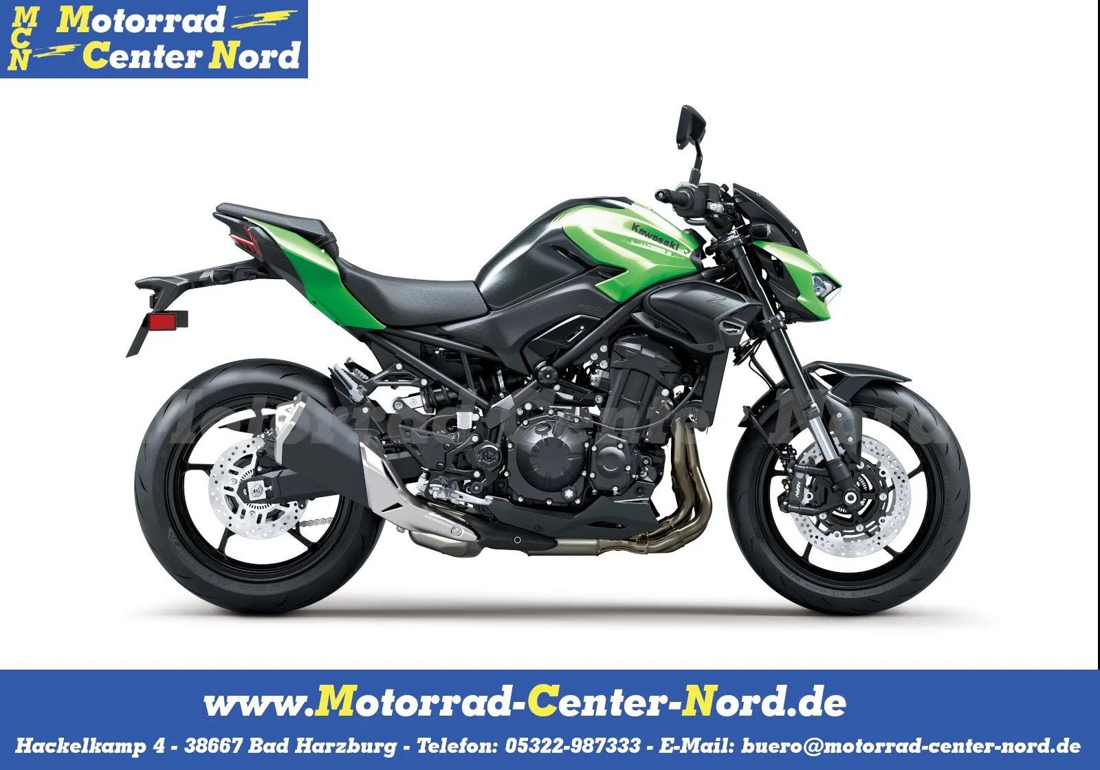 Kawasaki Z900 Modell 2026, auch Performance, sowie 800€ Starterbonus mögl.\*