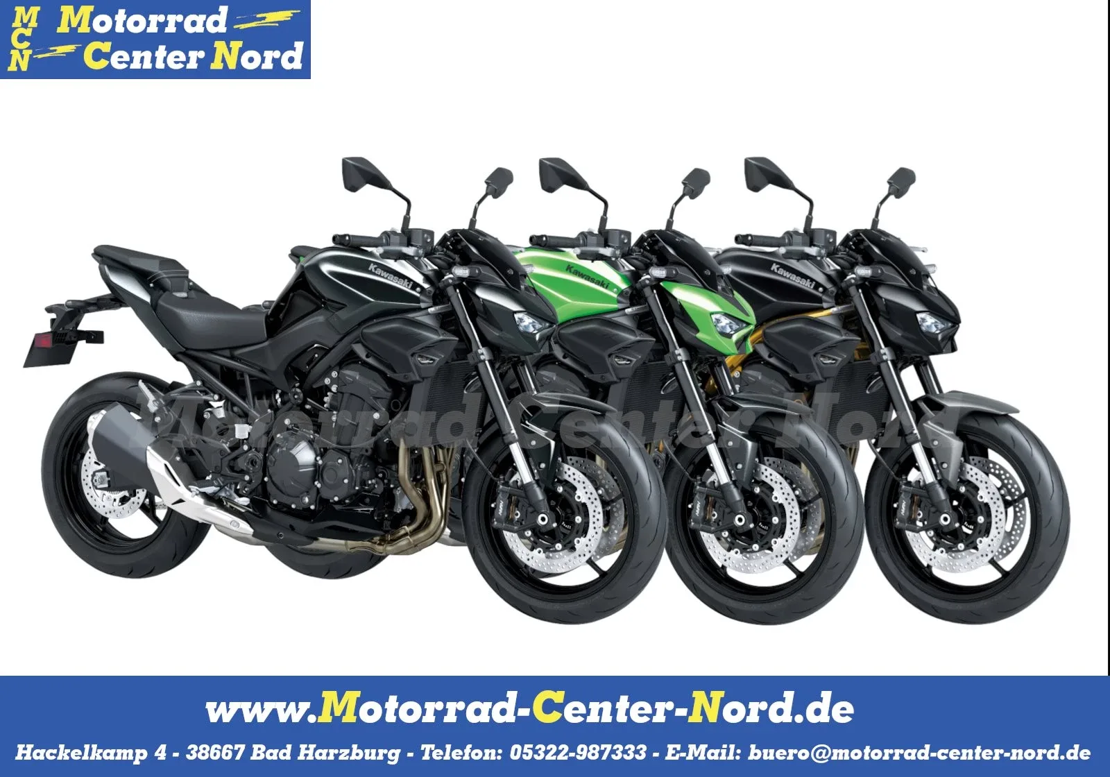 Kawasaki Z900 Modell 2026, auch Performance, sowie 800€ Starterbonus mögl.\*