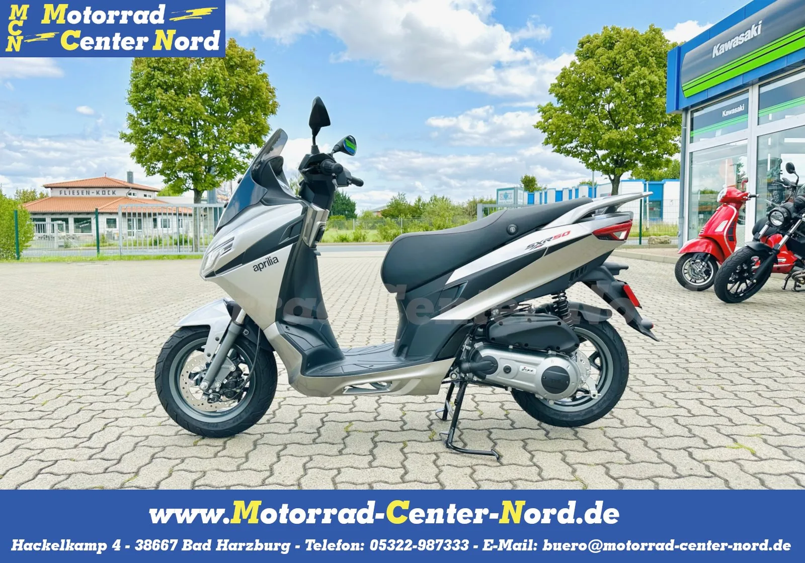 Aprilia SXR 50 auch 25 km/h mögl.