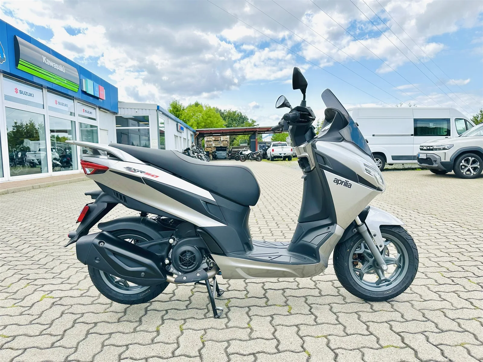 Aprilia SXR 50 auch 25 km/h mögl.