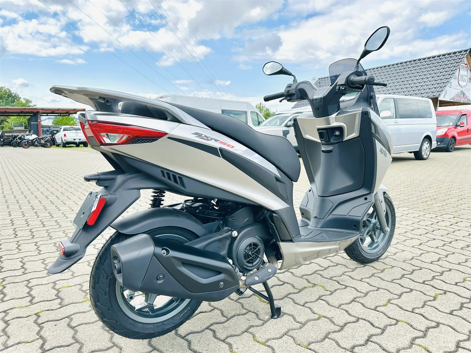 Aprilia SXR 50 auch 25 km/h mögl.