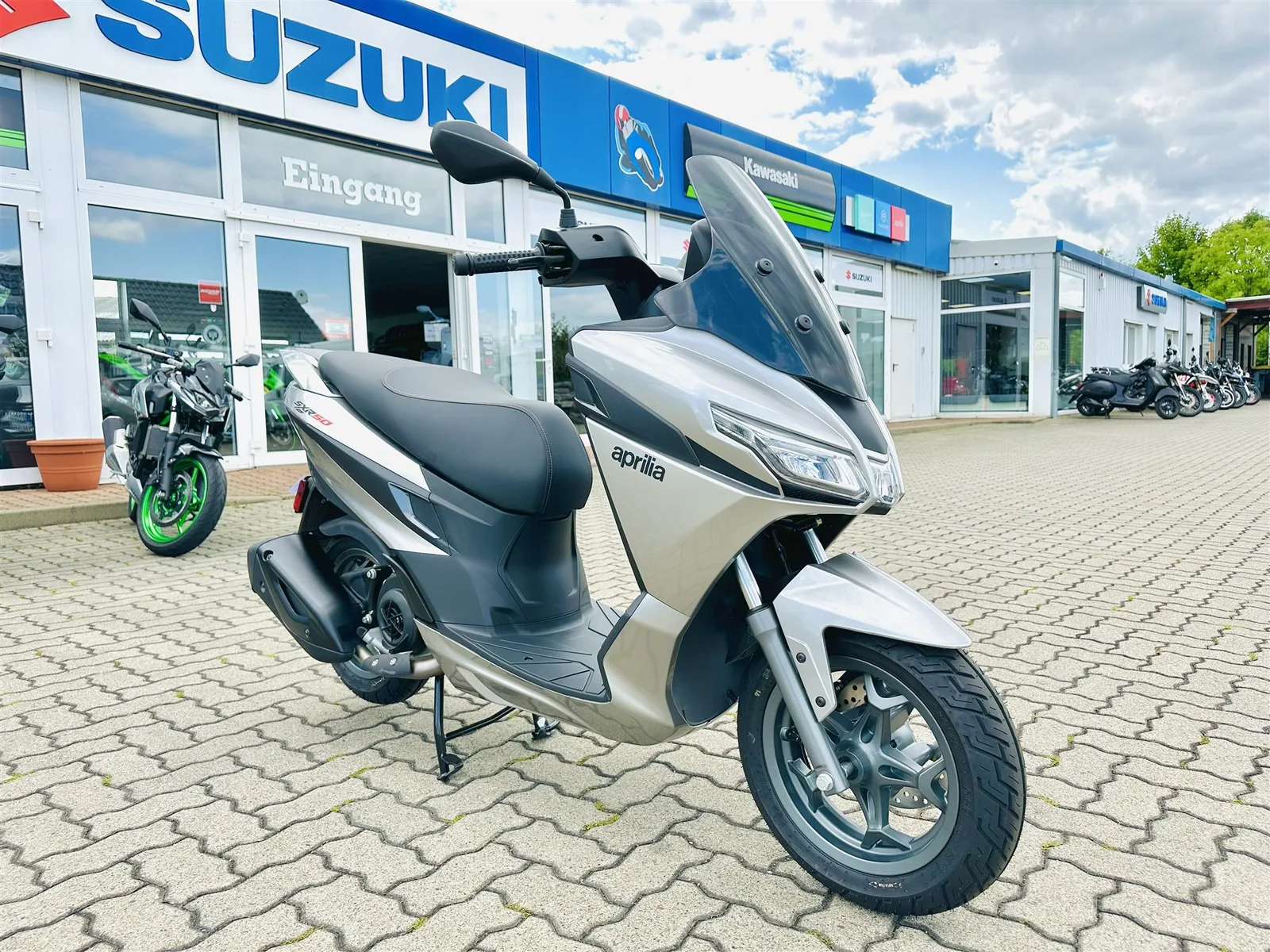 Aprilia SXR 50 auch 25 km/h mögl.