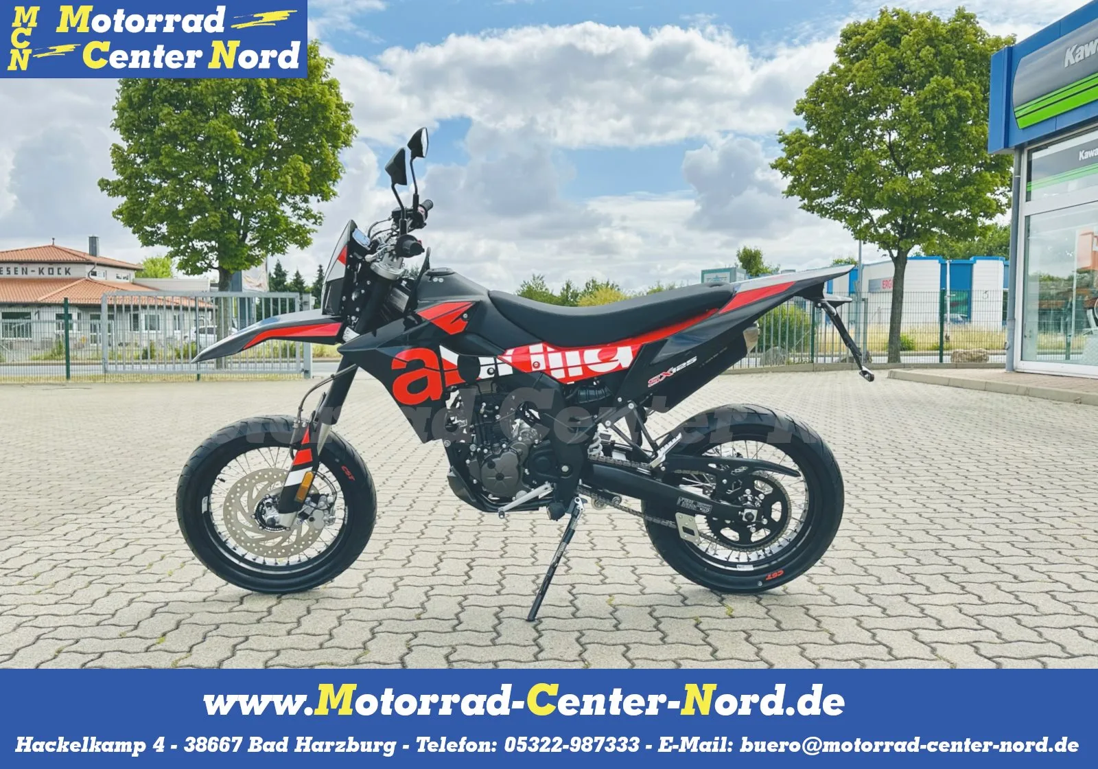 Aprilia SX 125 sofort verfügbar, Aktion mit Führerscheinbonus