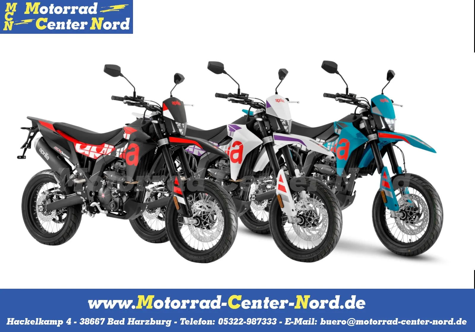 Aprilia SX 125 sofort verfügbar, Aktion mit Führerscheinbonus