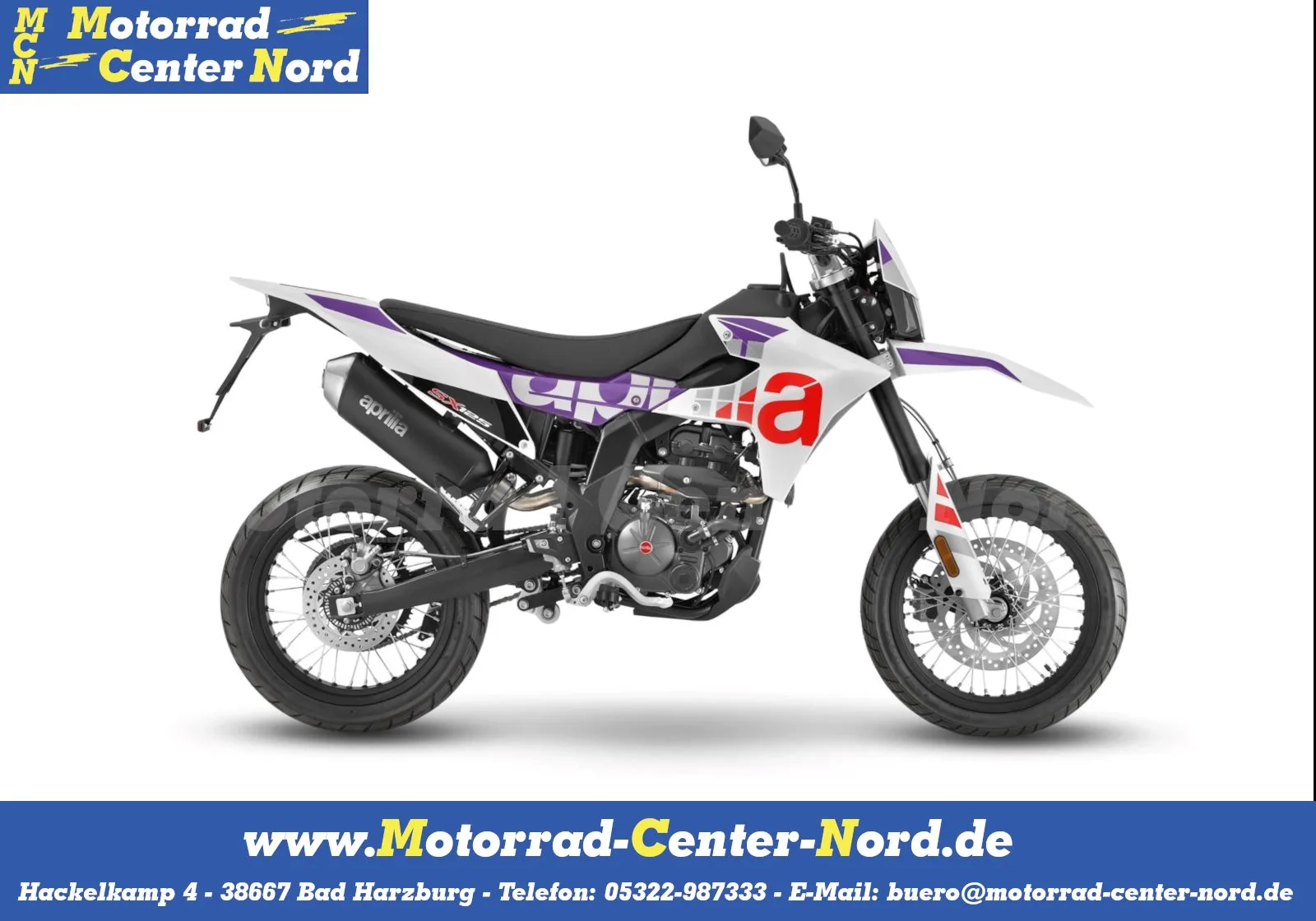 Aprilia SX 125 sofort verfügbar, Aktion mit Führerscheinbonus