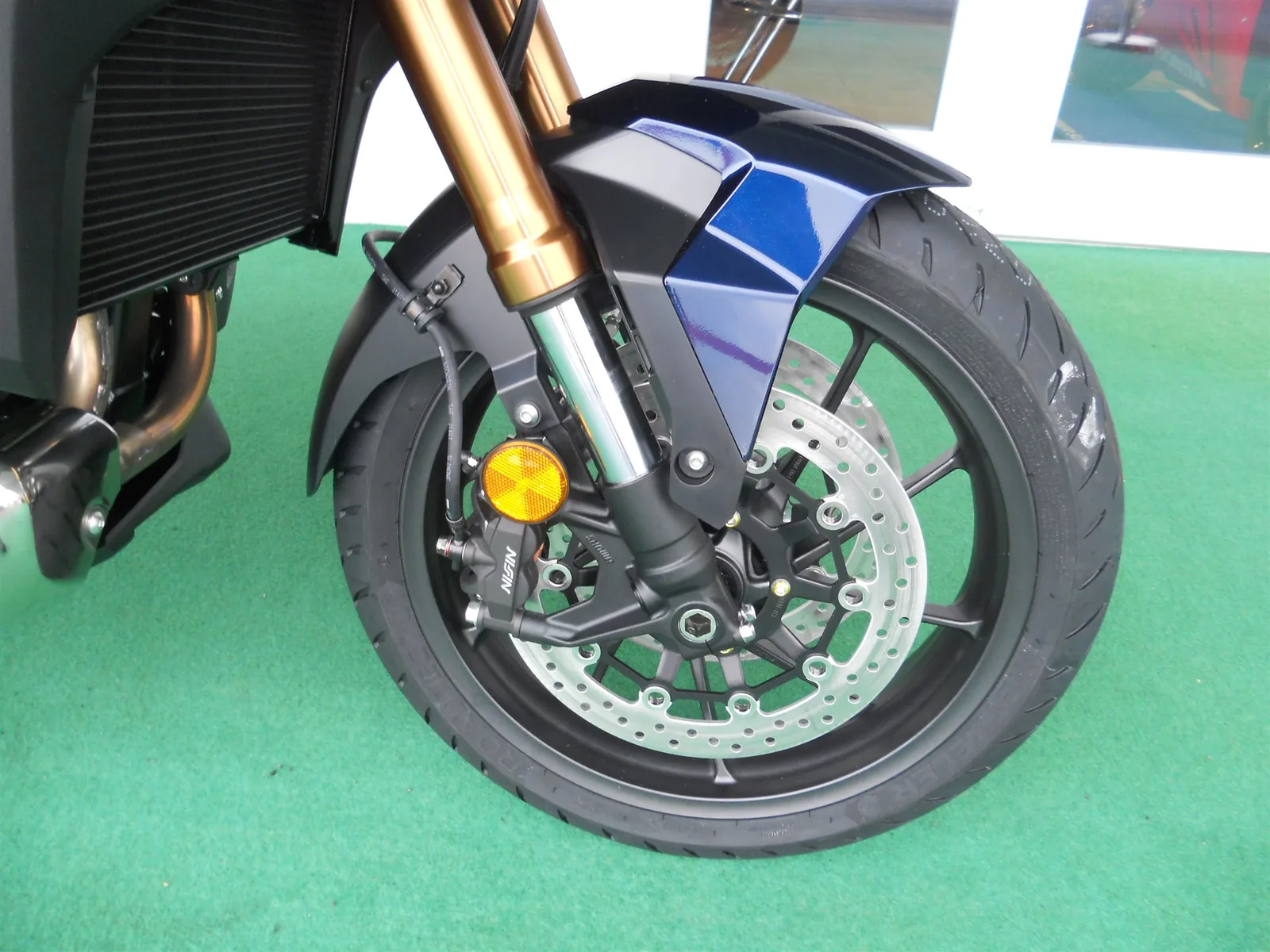 Honda NT1100 DCT Electronic Suspension GRAU+BLAU
