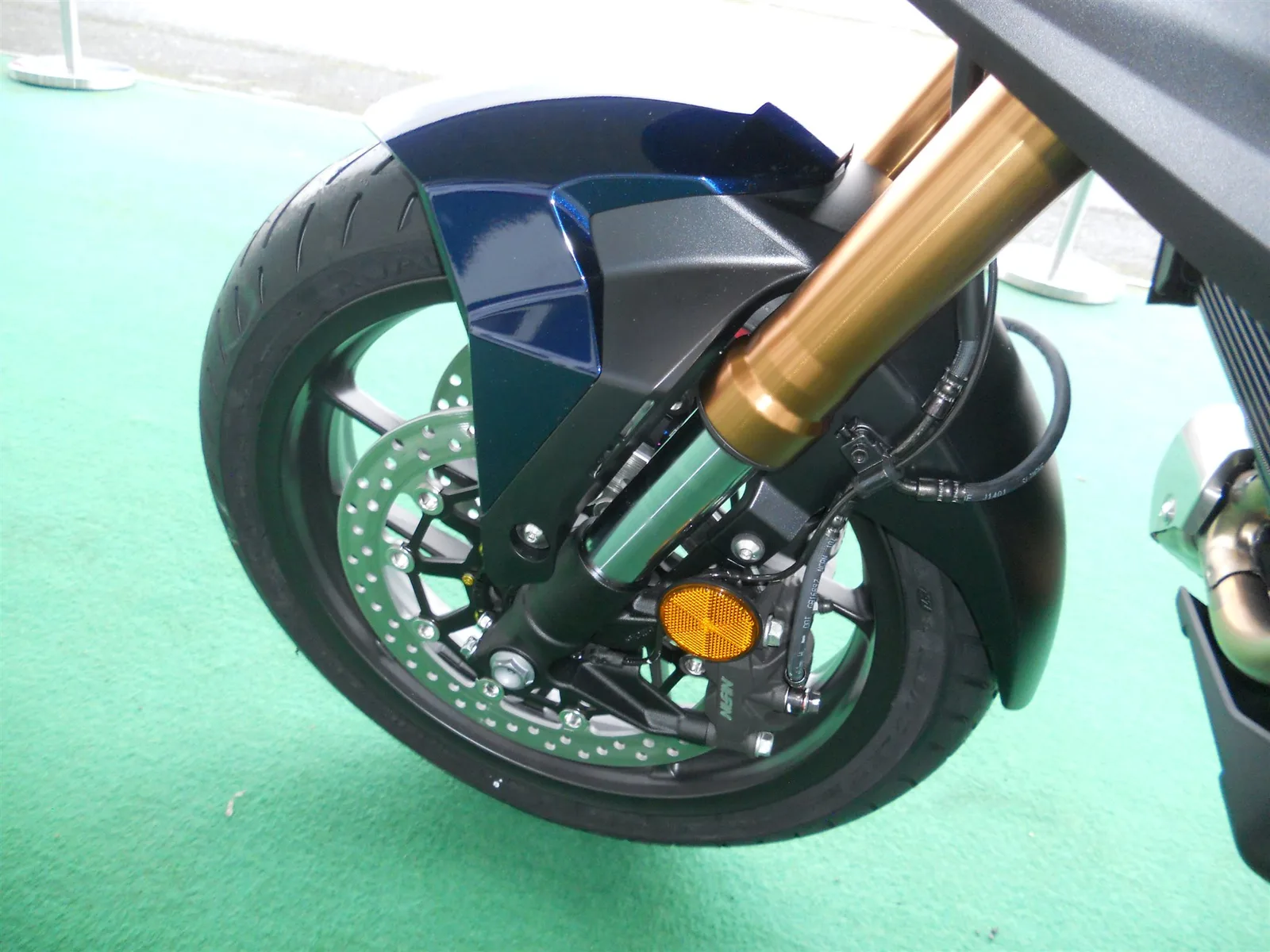 Honda NT1100 DCT Electronic Suspension GRAU+BLAU