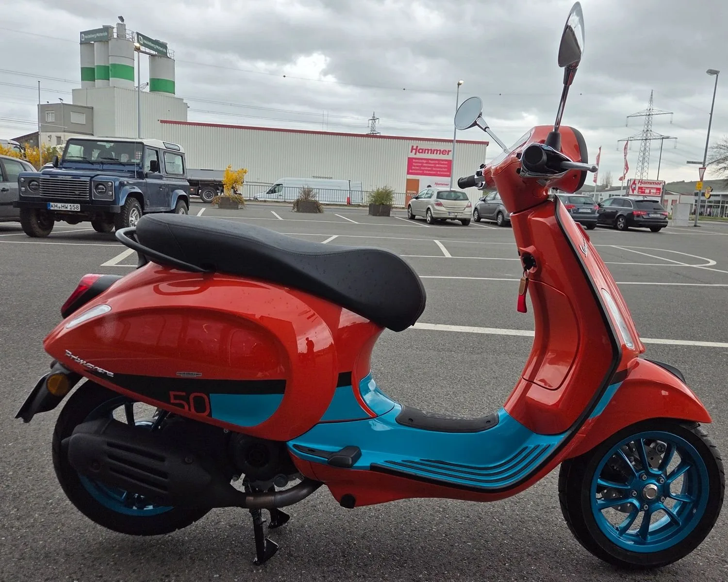 Vespa Primavera 50 Color Vibe