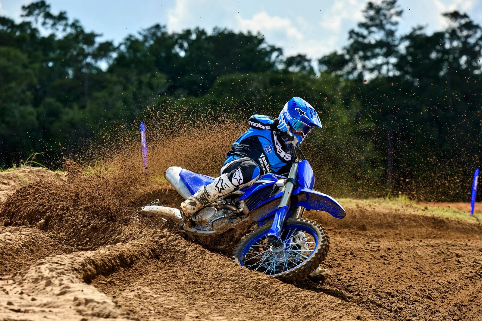 Yamaha YZ250F, MY 2026 - Icon Blue