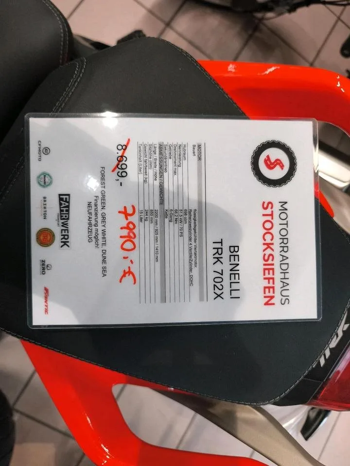 Benelli TRK 702 X