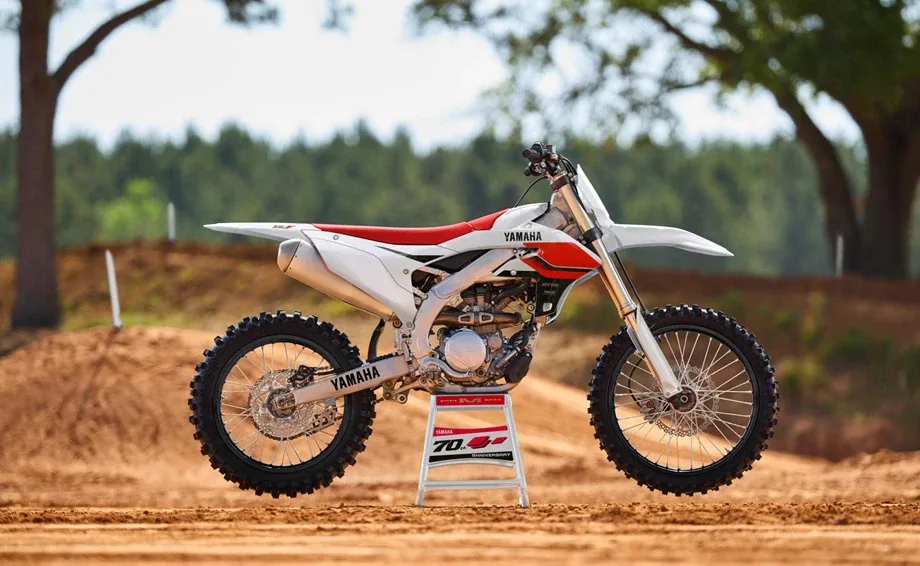 Yamaha YZ250F 70th Anniversary Edition, MY 2026 - Anniversary White