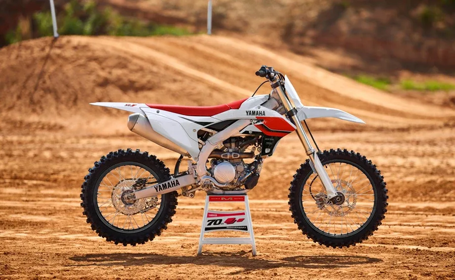 Yamaha YZ250F 70th Anniversary Edition, MY 2026 - Anniversary White