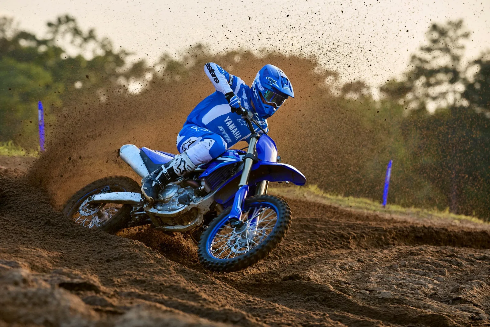 Yamaha YZ450F, MY 2026 - Icon Blue