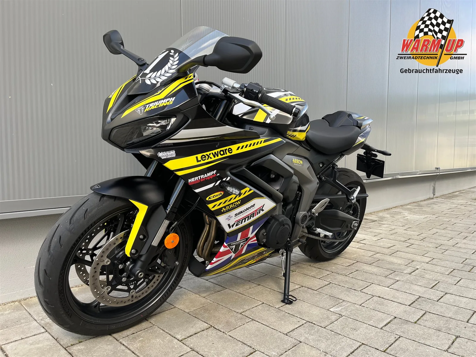 Triumph Daytona 660 inkl. Dekorsatz | wenig Km | A2 möglich