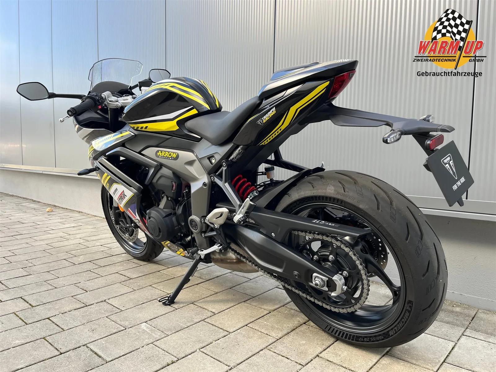 Triumph Daytona 660 inkl. Dekorsatz | wenig Km | A2 möglich