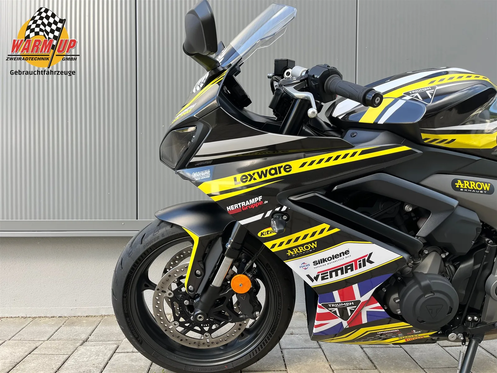 Triumph Daytona 660 inkl. Dekorsatz | wenig Km | A2 möglich