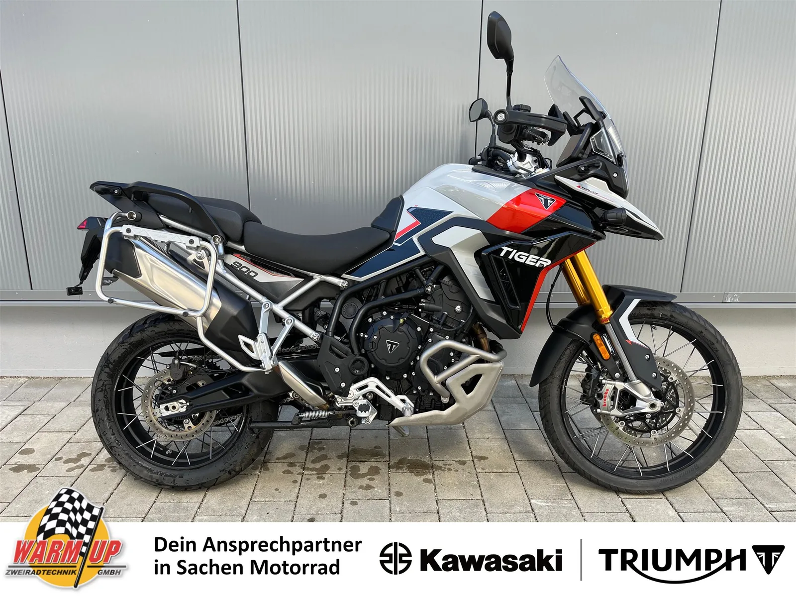 Triumph Tiger 900 Rally Pro inkl. Seitenkoffer