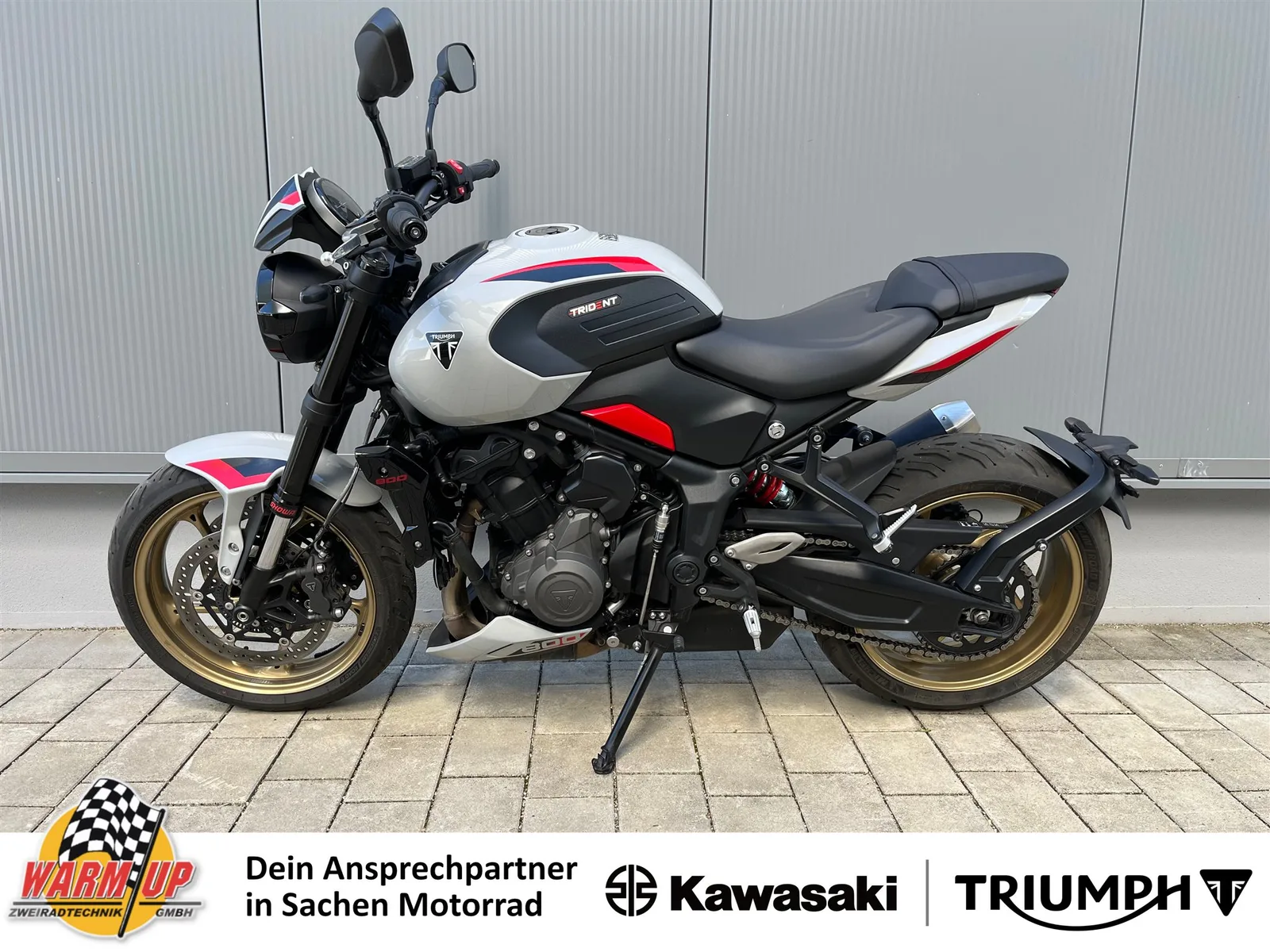 Triumph Trident 800 neuwertig | wenig Km