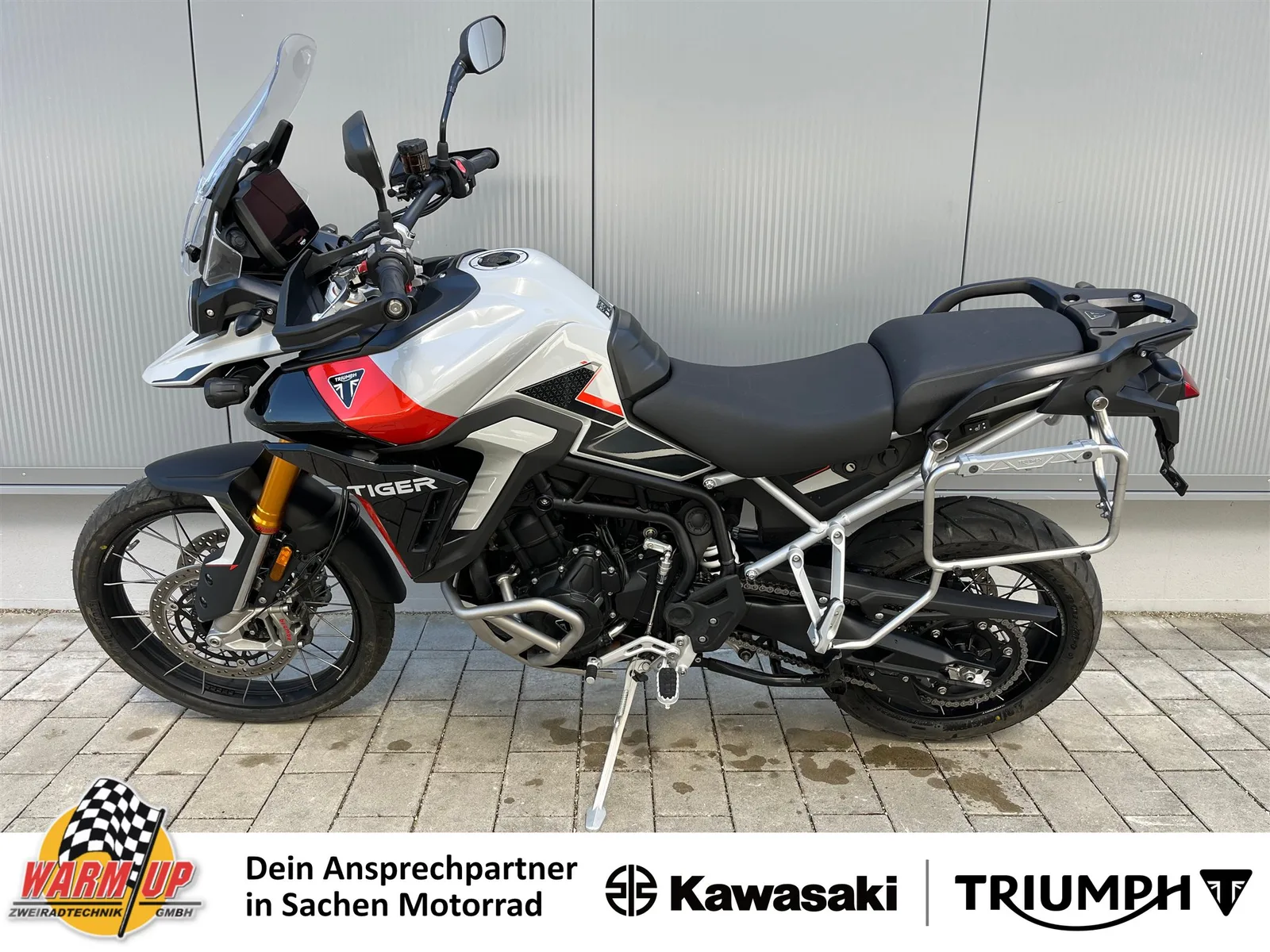 Triumph Tiger 900 Rally Pro inkl. Seitenkoffer