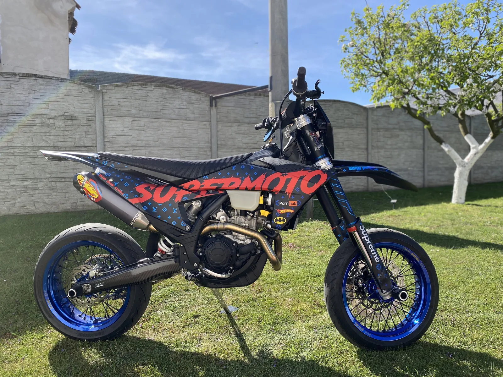 KTM 500 EXC-F 2024 Supermoto | 140 MTH | EXCEL | FMF 4.1