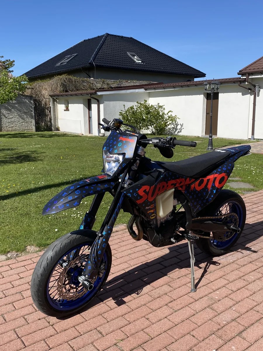 KTM 500 EXC-F 2024 Supermoto | 140 MTH | EXCEL | FMF 4.1