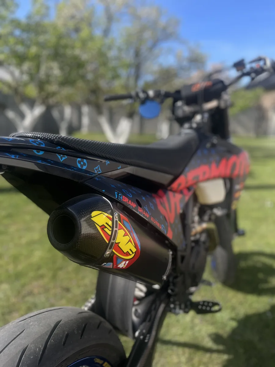 KTM 500 EXC-F 2024 Supermoto | 140 MTH | EXCEL | FMF 4.1