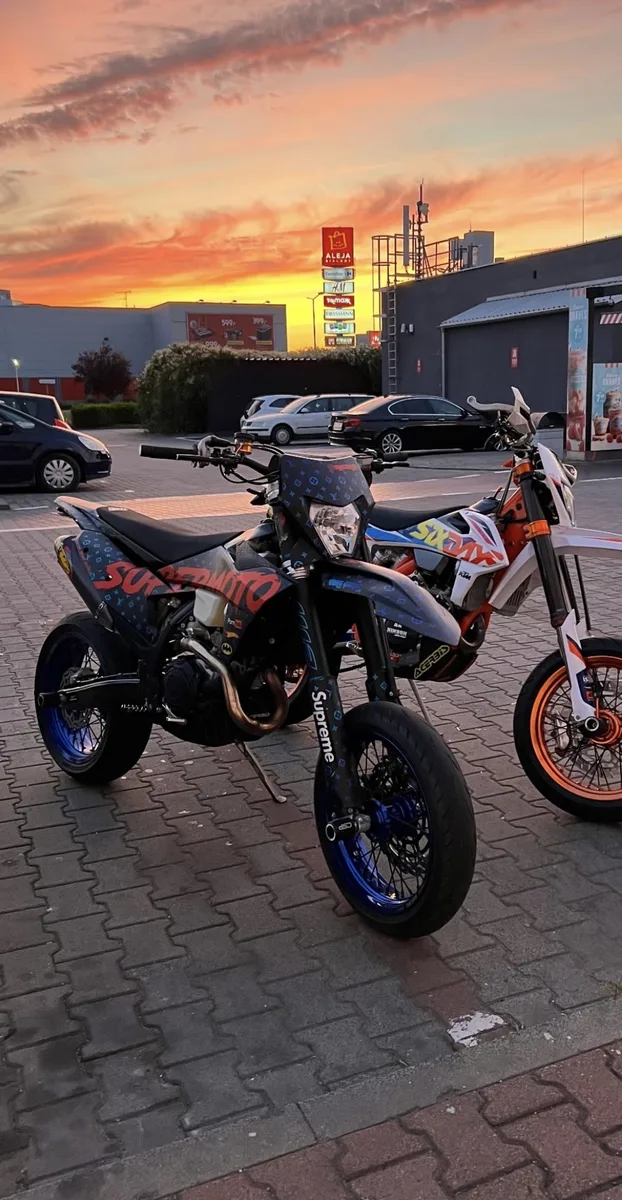 KTM 500 EXC-F 2024 Supermoto | 140 MTH | EXCEL | FMF 4.1