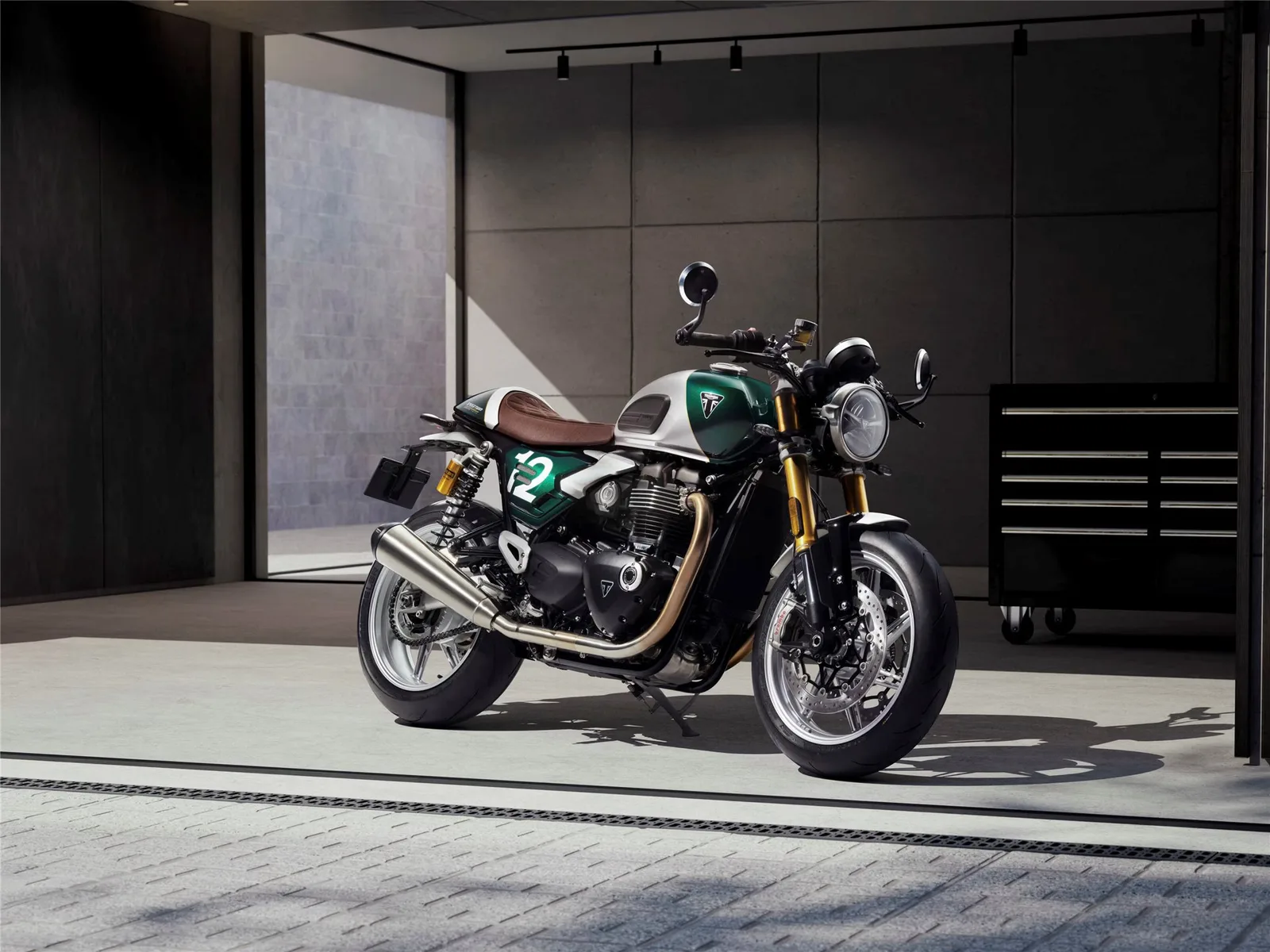 Triumph Speed Twin 1200 Cafe Racer Edition 2026er Modelle! Jetzt zuschlagen!
