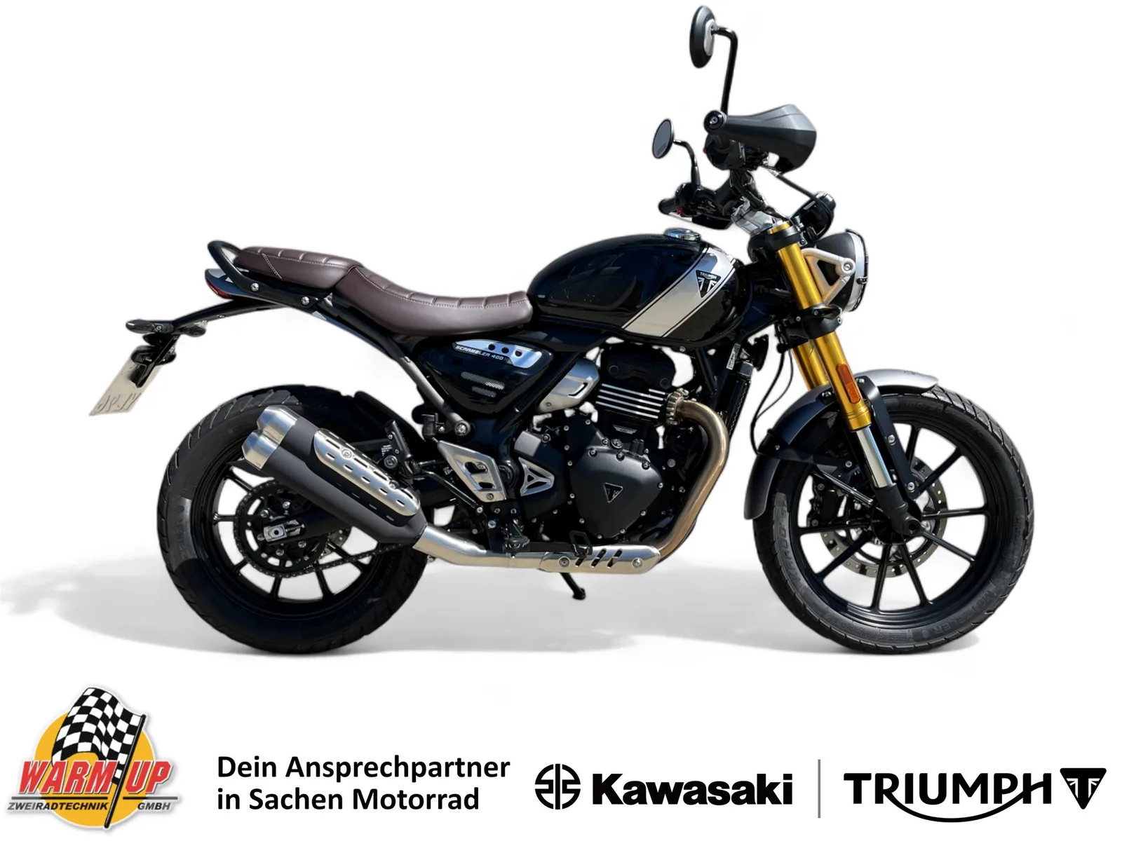 Triumph Scrambler 400 X Junge Gebrauchte
