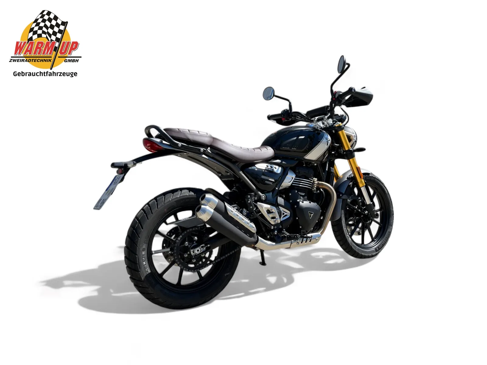 Triumph Scrambler 400 X Junge Gebrauchte