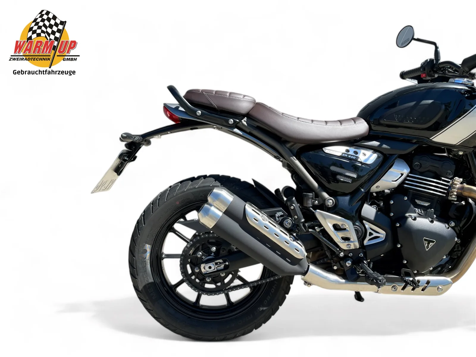 Triumph Scrambler 400 X Junge Gebrauchte